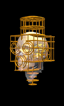 christian zanotto,the hat is wearing me,holographic theca,teca olografica,virtual sculpture,scultura virtuale,etherea,milano